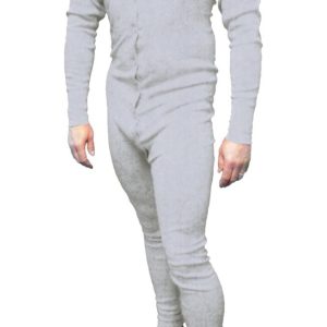 Great Western Long John lange Cowboy-Unterwäsche grau