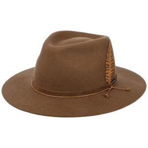 Stetson Outdoor Wollfilz Hut braun